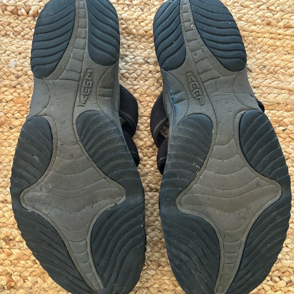 KEEN Aruba II Sandals Men's 14 US‎ Black Closed Toe Beach Slide Slip On Casual